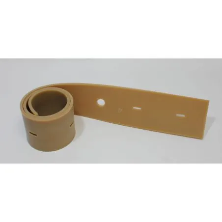 LAMELLE SUCEUR EN V ARRIERE LG 1177MM POUR AUTOLAVEUSE FLOORPUL CORAL 85