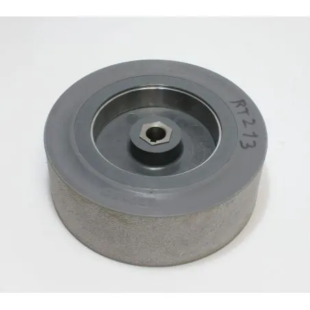 ROUE AVEC TAMBOUR DE FREIN D 220 L 80MM POUR AUTOLAVEUSE FIORENTINI ECOSMILE