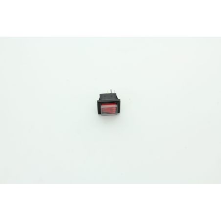 INTERRUPTEUR A BASCULE ROUGE LUMINEUX 240 VOLTS PROTEGE POUR AUTOLAVEUSE ICA